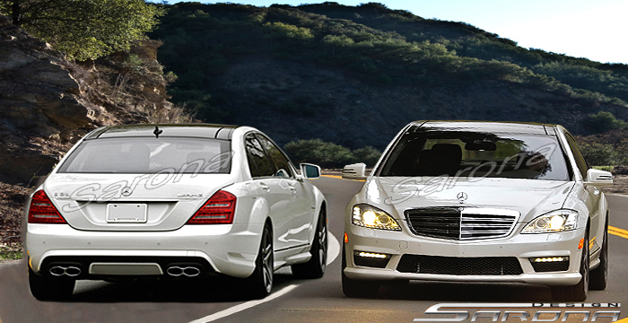 Custom Mercedes S Class Body Kit  Sedan (2007 - 2013) - $1890.00 (Manufacturer Sarona, Part #MB-079-KT)